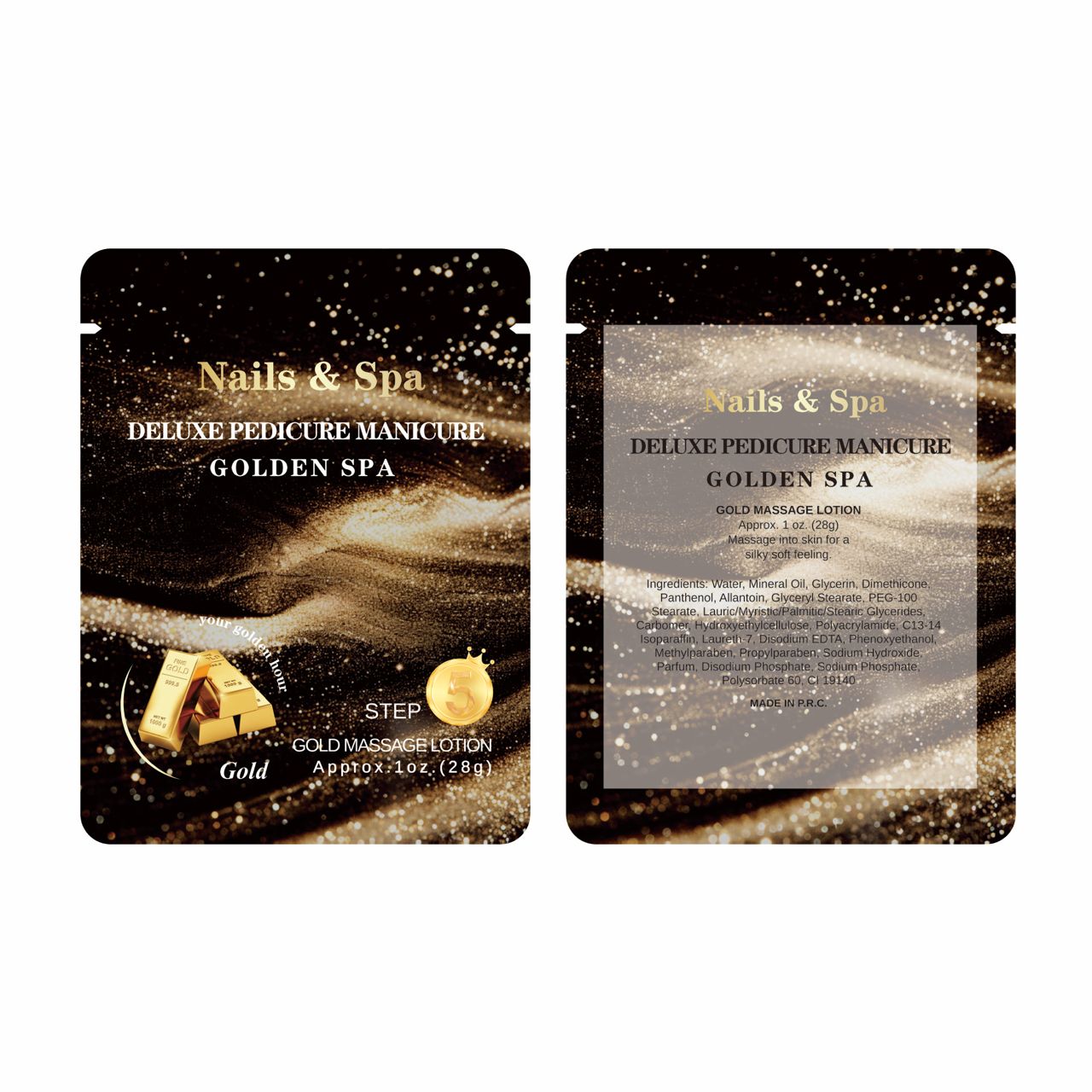 Detox 5 step Pedicure kit