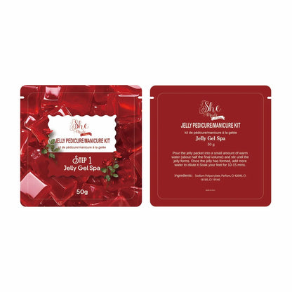 She Made Xclusive Jelly Pedicure Kit 5 step Spa