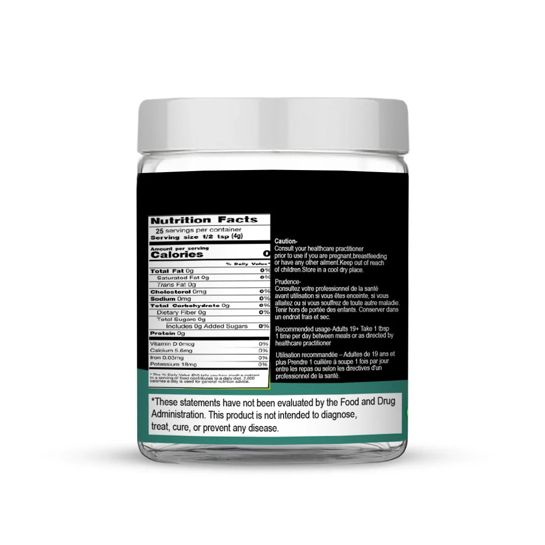She Made Foods Green Tea Powder 100g available in a Jar
