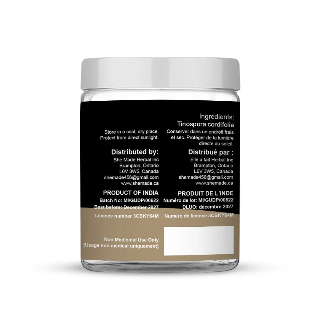 Giloy- leaves Powder Guduchi-Powder,100g available in Jar