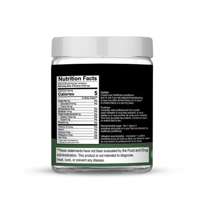 She Made Foods Aloe Vera Leaf Powder 100g Jar