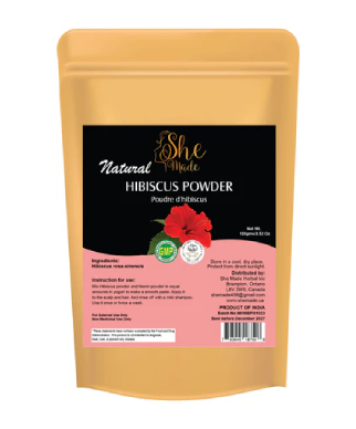 She Made Hibiscus Powder 100g standup pouch