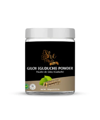 Giloy- leaves Powder Guduchi-Powder,100g available in Jar