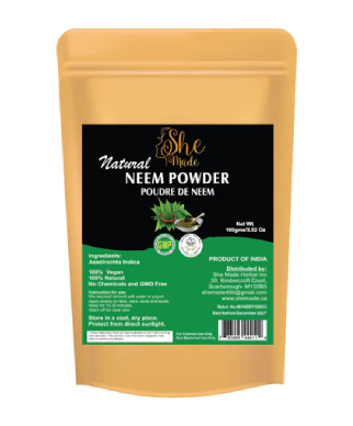 Natural Neem Powder, Purifying for Smooth, Clean and Refreshed Skin