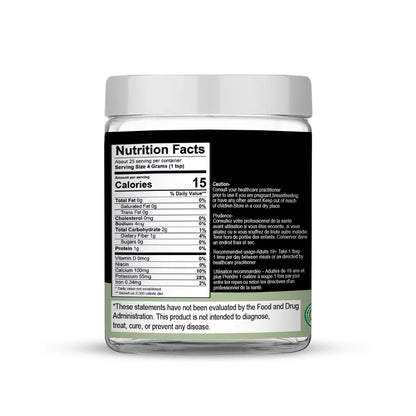 She Made Foods Natural Moringa Leaf Powder 100g, Non-GMO, Vegan, Gluten-Free, for Baking, Cooking & Drinks