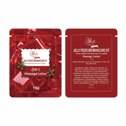 She Made Xclusive Jelly Pedicure Kit 5 step Spa