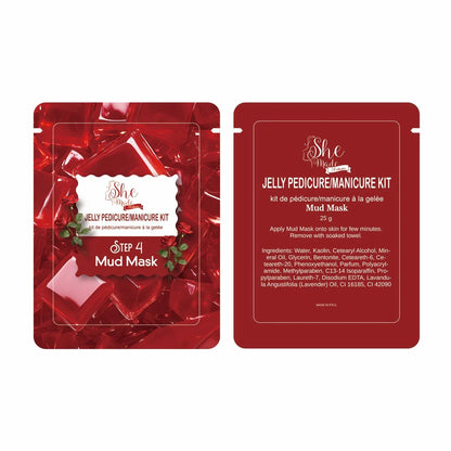 She Made Xclusive Jelly Pedicure Kit 5 step Spa