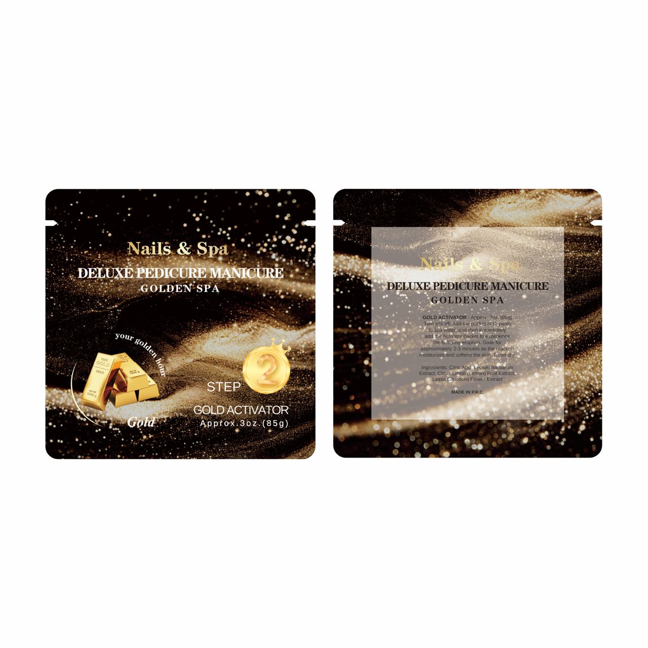 Detox 5 step Pedicure kit